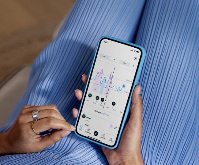 Cпоживчий біосенсор, який відстежує рівень глюкози в реальному часі для людей без діабетe Abbott Li